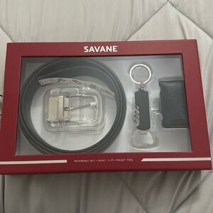 Reversible belt, money clip, and pocket tool